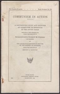 Legislative Reference Service of the Library of Congress, Communism in Action, 1946