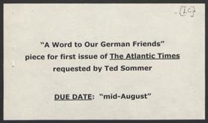 "Come Together," Atlantic Times, Oct 2004 [1 of 2], 2002-2004