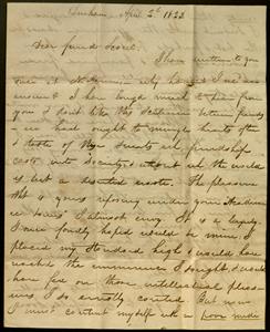 R.S. Corring letter to Alder Scorch